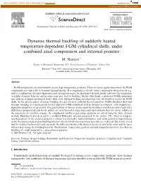 Dynamic Thermal Buckling of Suddenly Heated Temperature-Dependent FGM Cylindrical Shells, Under Combined Axial Compression and External Pressure