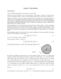 Electrostatics