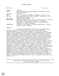 In: Teaching Indigenous Languages; See RC 021 328