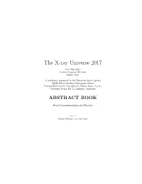 The X-Ray Universe 2017