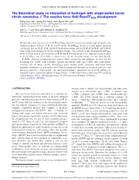 The Theoretical Study on Interaction of Hydrogen with Single-Walled Boron Nitride Nanotubes