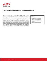 UG103.6: Bootloader Fundamentals