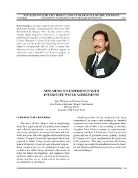 NM Interstate Compacts