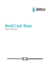 Bestcrypt Base User Manual