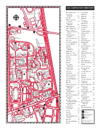 Cua Campus Map Directory