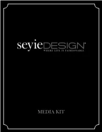 MEDIA KIT T Able of Contents