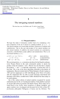 The Intriguing Natural Numbers