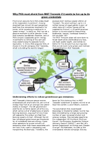 Why PKA Must Divest from MGT Teesside If It Wants to Live up to Its Green Credentials