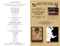 Black History Program