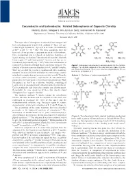 Corynebactin and Enterobactin: Related Siderophores of Opposite Chirality Martin E
