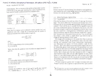 I (I)" B -;; 2: Change the Opening Statement of This Section