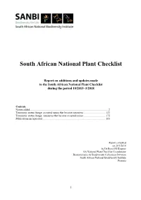 SANPC Additions and Updates Oct2013