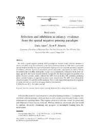 Evidence from the Spatial Negative Priming Paradigm Dima Amso*, Scott P