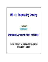 Engineering Curves and Theory of Projections