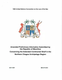 Amendedpreliminary Information Submitted by the Republic Of