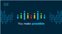 Demystifying Cisco UCM Cloud a Brand New Offer in Cisco’S Cloud Calling Portfolio