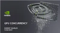 Gpu Concurrency