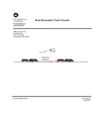 Next Generation Track Circuits DTFR53-11-D-00008L