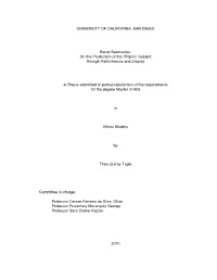On the Production of the ʻfilipinoʼ Subject Through Performance and Display