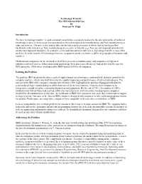 Technology Transfer: the IBM System/360 Case by Emerson W