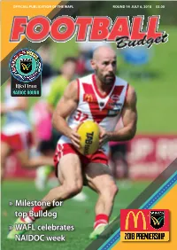 WAFL Celebrates NAIDOC Week