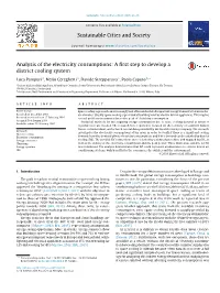 Analysis of the Electricity Consumptions: a First Step To
