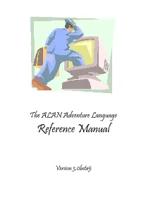 Alan Adventure System V3.0