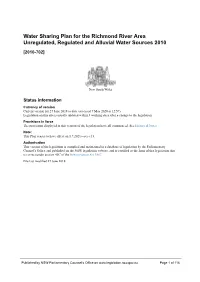 NSW Legislation Website, and Is Certified As the Form of That Legislation That Is Correct Under Section 45C of the Interpretation Act 1987