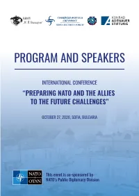 Program and Speakers