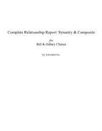 Synastry & Composite