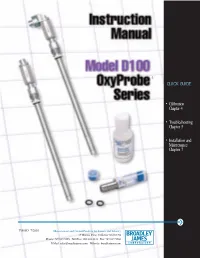 Oxyprobe-12-Mm-Manual.Pdf
