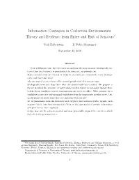 Theory and Evidence from Entry and Exit of Senators∗