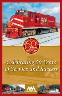 Vermont Rail System Celebrating 50 Years of Service and Success
