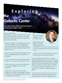 Exploring the Galactic Center