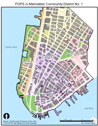 Manhattan Community District 1 Privately Owned Public