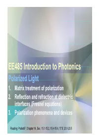 Polarized Light 1