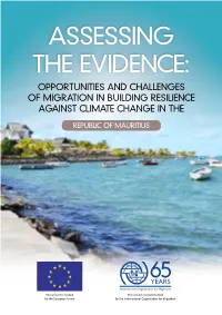 Opportunities and Challenges of Migration in Building Resilience Against Climate Change in The