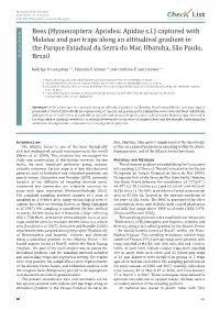 Check List 8(1): 053-056, 2012 © 2012 Check List and Authors Chec List ISSN 1809-127X (Available at Journal of Species Lists and Distribution