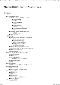 Microsoft SQL Server/Print Version - Wikibooks, Open Books for an Op