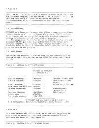 Scott, Peter. "Using HYTELNET to Access Internet Resources" the Public-Access Computer Systems Review 3, No