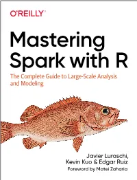 Mastering Spark with R the Complete Guide to Large-Scale Analysis and Modeling