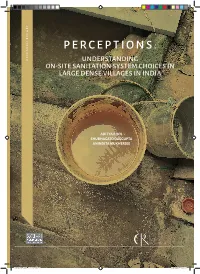 PERCEPTIONS: Understanding On-Site Sanitation System Choices in Large Dense Villages in India