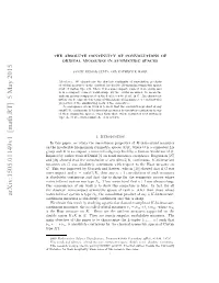 The Absolute Continuity of Convolutions of Orbital Measures in Symmetric Spaces