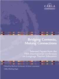 Bridging Contexts, Making Connections