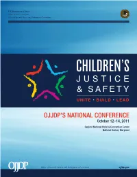 OJJDP National Conference Program