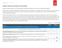 Adobe Connect and Adobe Connectnow