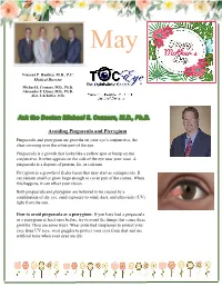 Avoiding Pinguecula and Pterygium