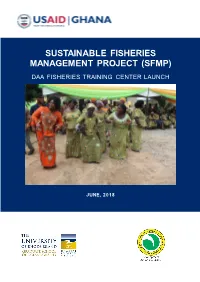 Daa Fisheries Training Center Launch