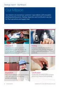 Intertek Strategic Report 2015