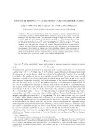 Universal Hitting Time Statistics for Integrable Flows